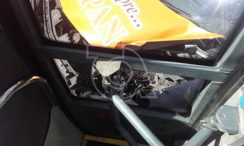 Imagen del siniestro (Foto TA)